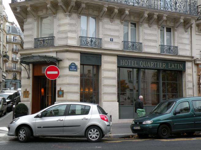  Hôtel Quartier Latin, rue des Ecoles